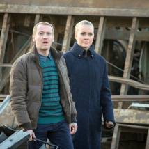 Мария Синяева, Андрей Некрасов в сериале "Погоня за прошлым"