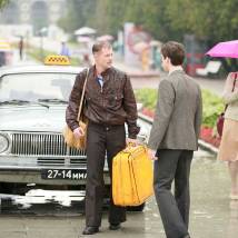 Даниил Воробьев на съемках сериала "Следователь Тихонов"