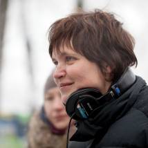 Авдотья Смирнова на съемках фильма "Петербург. Только по любви"