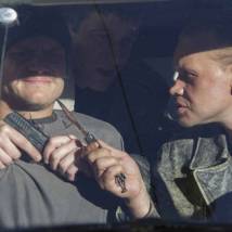 Яков Шамшин на съемках фильма "В Кейптаунском порту"