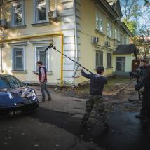 На съемках фильма "После тебя"
         (© фото: Юрий Богомаз)