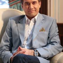 Артем Анчуков на съемках фильма "Прошлое умеет ждать"