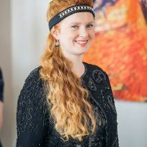 Екатерина Копанова на съемках фильма "Марафон для трех граций"