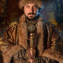 Евгений Цыганов на съемках фильма "София"