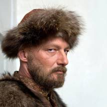 Николай Козак на съемках фильма "София"