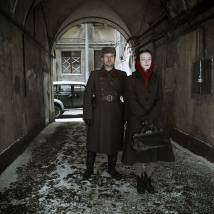 Кирилл Плетнев, Елена Лотова на съемках фильма "Три дня до весны" (© фото: Андрей Федечко)