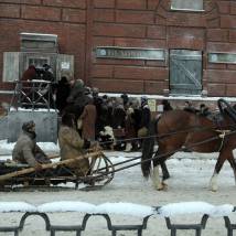 На съемках фильма "Три дня до весны"
         (© фото: Андрей Федечко)