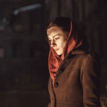 Елена Лотова на съемках фильма "Три дня до весны" (© фото: Андрей Федечко)