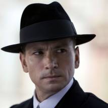 Антон Хабаров на съемках сериала "Мурка"
