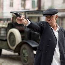 Сергей Гармаш на съемках сериала "Мурка"