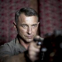Максим Дрозд на съемках сериала "Мурка"