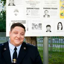 Роман Попов на съемках сериала "Полицейский с Рублевки"