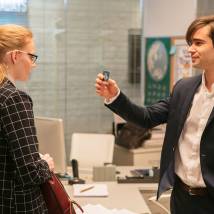 Светлана Ходченкова, Петр Федоров на съемках сериала "Вы все меня бесите"