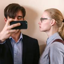 Светлана Ходченкова, Петр Федоров на съемках сериала "Вы все меня бесите"