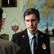 Иван Добронравов на съемках фильма "Бегущая от любви"
