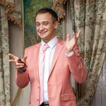 Кирилл Жандаров на съемках сериала "Солнце в подарок"