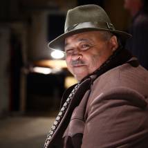 Юрий Ваксман на съемках сериала "Штрафник"