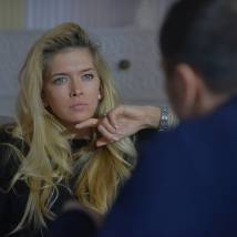 Вера Брежнева на съемках сериала "Мажор 2"
