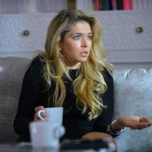 Вера Брежнева на съемках сериала "Мажор 2"