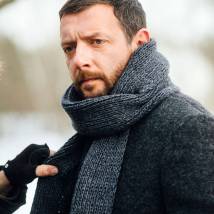Алексей Агранович на съемках фильма "Частица вселенной"