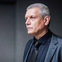 Александр Галибин на съемках фильма "Налет"