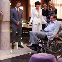 Дмитрий Назаров на съемках сериала "Кухня 6"