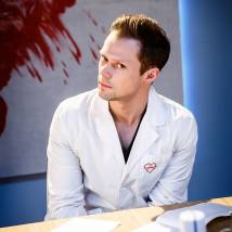 Даниил Воробьев на съемках сериала "Пятая стража. Схватка"