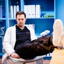 Даниил Воробьев на съемках сериала "Пятая стража. Схватка"