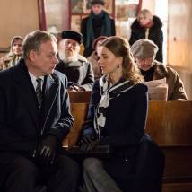 Сергей Жигунов и Ирина Старшенбаум на съемках фильма "Шакал" (© фото: Анна Митрохина)