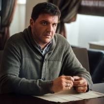 Максим Виторган на съемках сериала "Садовое кольцо"