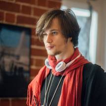 Алексей Смирнов на съемках сериала "Садовое кольцо"
