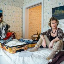 Ирина Розанова на съемках сериала "Садовое кольцо"