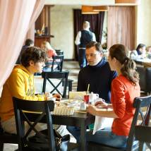 Петр Коврижных, Илья Носков в фильме "Призрак уездного театра"