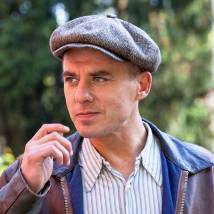 Игорь Петренко на съемках сериала "Черная кошка"