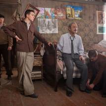 Михаил Боярский на съемках сериала "Черная кошка"