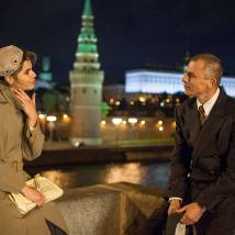 Игорь Петренко, Мария Андреева на съемках сериала "Черная кошка"