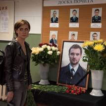 Мария Машкова на съемках сериала "Вышибала"