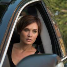 Мария Машкова на съемках сериала "Вышибала"
