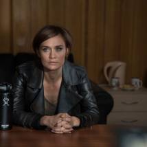 Мария Машкова на съемках сериала "Вышибала"