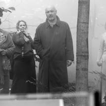 Максим Суханов, Анна Каменкова, Ирина Мазуркевич, Людмила Полякова на съемках фильма "Три сестры" (© фото: Света Маликова)