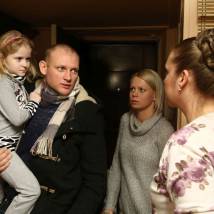 Андрей Фролов, Евгения Осипова на съемках фильма "Городская рапсодия"