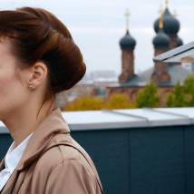 Анна Слю в сериале "Вижу-знаю"