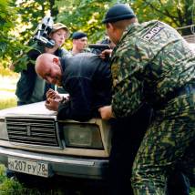 На съемках фильма "Сестры"