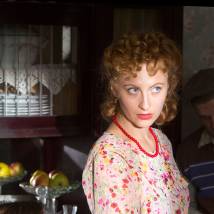 Мария Фефилова на съемках сериала "Казнить нельзя помиловать"