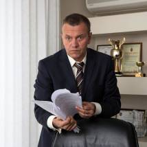 Александр Наумов на съемках фильма "Мертв на 99%"