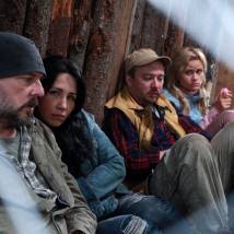 Алексей Нилов на съемках сериала "Выжить любой ценой"
