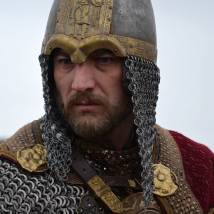 Александр Устюгов на съемках сериала "Золотая Орда"