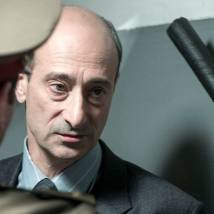 Карэн Бадалов на съемках сериала "Последняя статья журналиста"