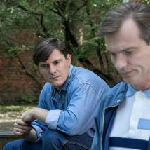 Дмитрий Паламарчук на съемках сериала "Последняя статья журналиста"