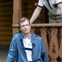 Владислав Резник на съемках сериала "Последняя статья журналиста"